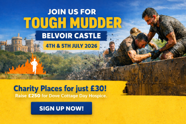 Tough Mudder promotional image: Join Us for Tough Mudder. Belvoir Castle 4th & 5th July 2026.